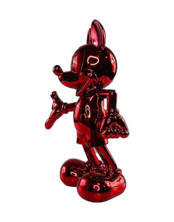 Фигурка Микки Маус Mickey Welcome (Красный Металлик) 30см