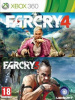 Far Cry 3 + Far Cry 4  (Xbox360)