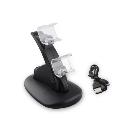 Подвійний зарядний пристрій для PS4/PS4 Slim/PS4 Pro з автоматичним вимкненням