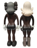 Kaws The Twins Близнецы (Коричневые) 40 см