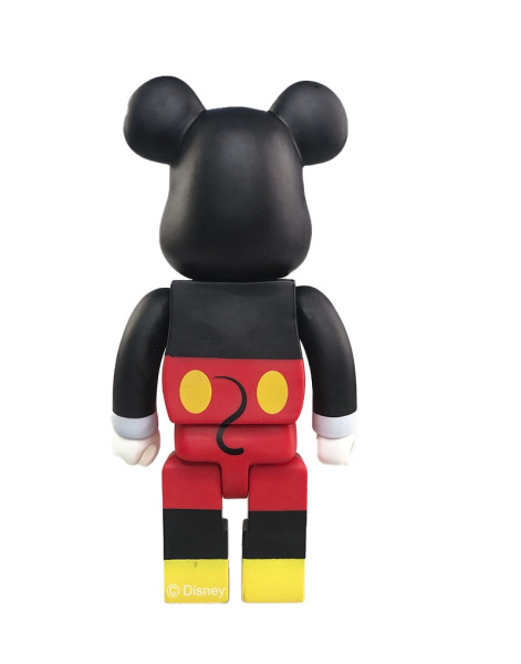 Bearbrick Mickey Mouse 400% Black (28 cм)
