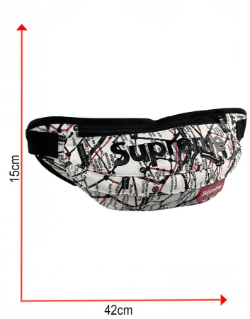 Сумка-бананка Supreme рисунок 18
