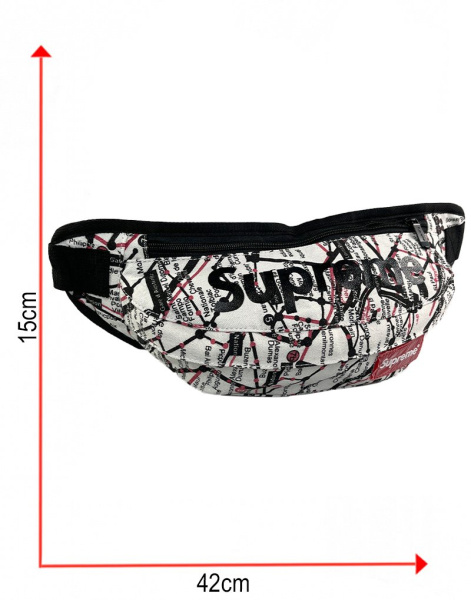 Сумка-бананка Supreme рисунок 18