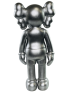 Kaws Five Years Later Companion Виниловая Фигурка (Серебряный) - 38 см