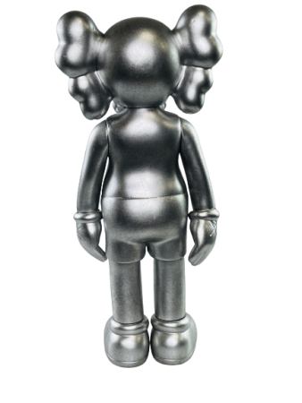 Kaws Five Years Later Companion Виниловая Фигурка (Серебряный) - 38 см