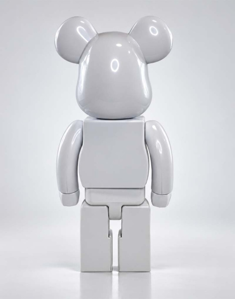 Bearbrick Белый Глянцевый 400% (28см)
