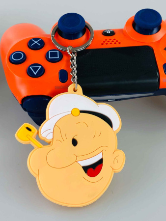 Моряк Попай обличчя (Селиконовий брелок)