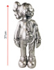 Фигурка KAWS Dissected Companion (серебряный) – 37 см