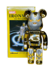 Bearbrick x Hajime Sorayama x Marvel Iron Man Reverse (Фігурка Залізна Людина) 400% (28см)