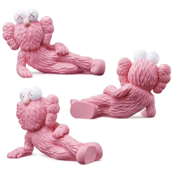 Kaws TIME OFF Vinyl Pink (вінілова фігурка) рожева Kaws TIME OFF Vinyl Pink (вінілова фігурка) рожева