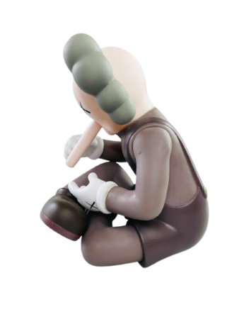 Фигурка KAWS Companion Small Lie (Коричневый) - 20 см