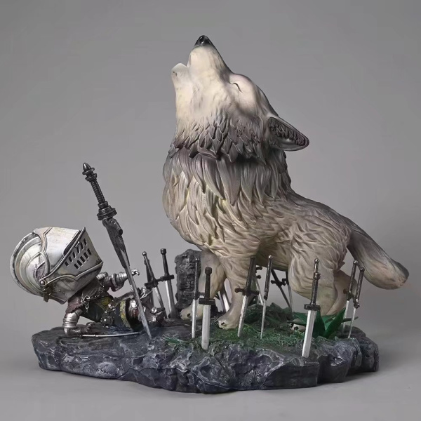 Фігурка Dark Souls Giant Wolf Sif Sif Deluxe Edition (21см)