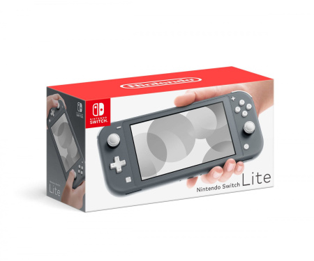 Nintendo Switch Lite Grey + Micro SD 128GB (Прошивка SX Core + 20 игр)  Серый