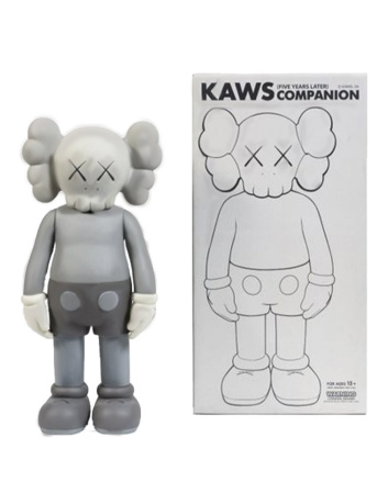 Kaws Five Years Later Companion виниловая фигурка (серый) - 38 см