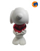 Фігурка Snoopy Heart білий з червоним серцем (29см)