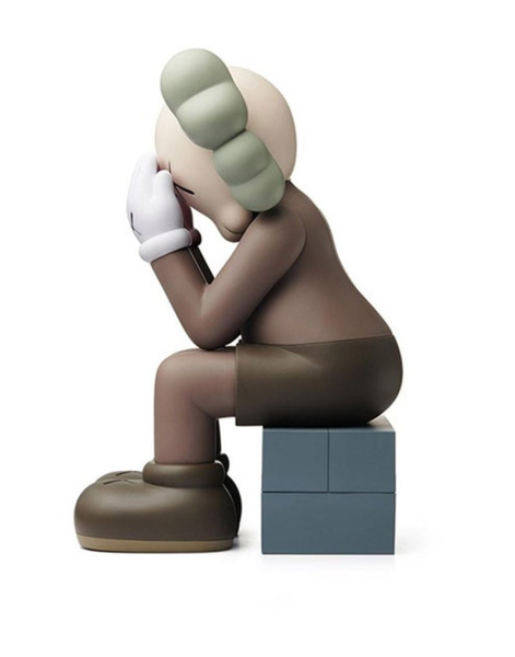 Kaws Companion Passing Through Фигурка (Коричневый) 28 см Kaws Companion Passing Through Фигурка (Коричневый) 28 см