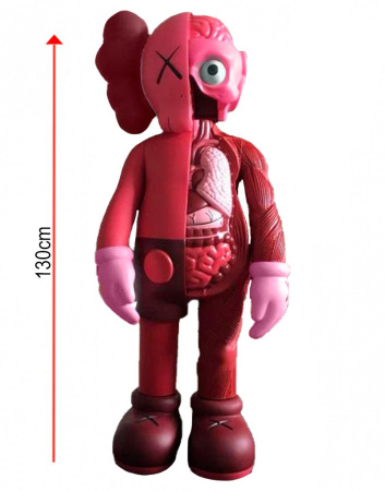 Фигурка Kaws Flayed Companion Open Edition 130 см Pink