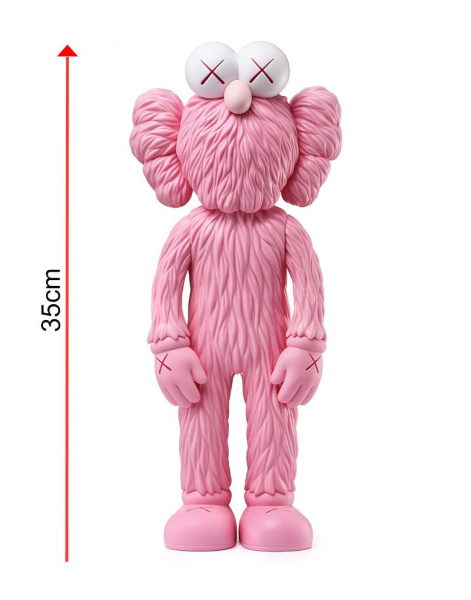Kaws Bff Open Edition Виниловая Фигурка (Розовый) 35 см Kaws Bff Open Edition Виниловая Фигурка (Розовый) 35 см