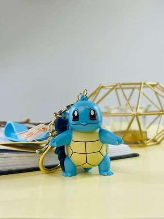 Брелок для ключей Jsstore Покемон Сквиртл (Голубой)