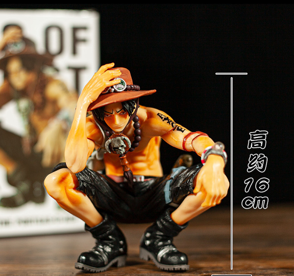 Фігурка One Piece Hand-held Ace Sutting Backpack (16 см)  Фігурка One Piece Hand-held Ace Sutting Backpack (16 см)