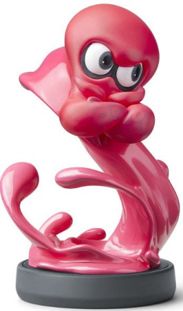 Фигурка Amiibo Осьмолинг-мальчик, Осьмолинг-девочка и Осьмолинг-осьминог