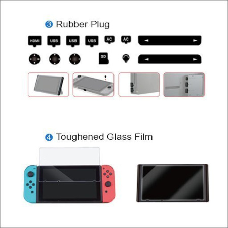 Набор аксессуаров Protective Kit DOBE (TNS-874) (Switch)