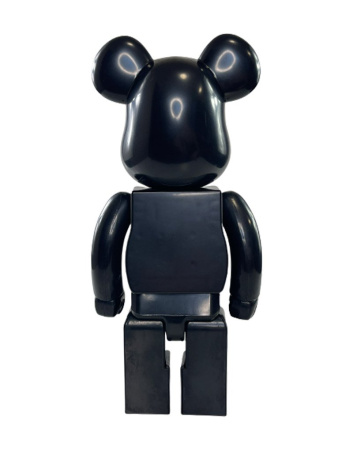 Bearbrick Черный Глянцевый 400% (28см)