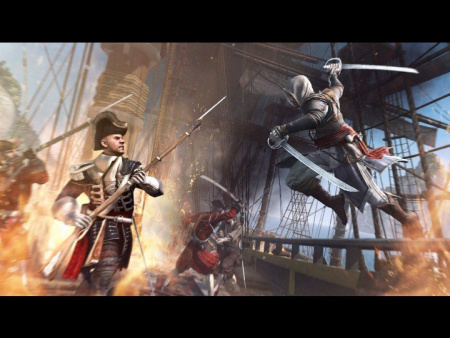 Assassin's Creed 4 (IV) Black Flag    (Xbox 360)