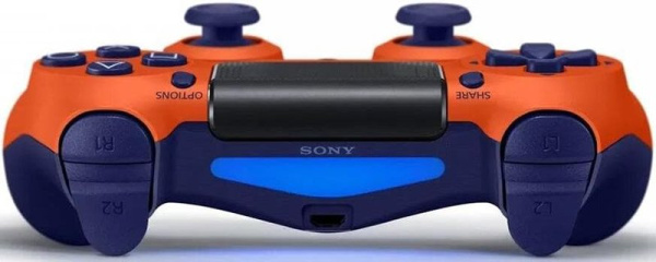 Геймпад Sony DualShock v2 Orange Sunset (Оранжевый закат) (CUH-ZCT2E) для PS4