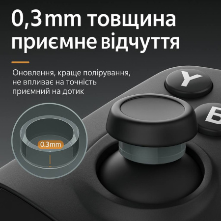 Анти-пилові кільця для стіків геймпада (4 шт) — універсальні для PS4/PS5/Switch/Xbox