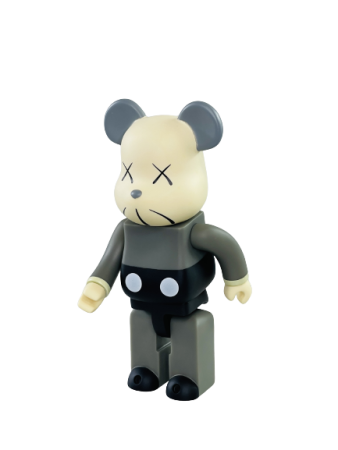Bearbrick Kaws Серый 200% (17 см)