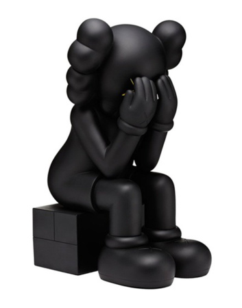 Kaws Companion Passing Through Фигурка (Черный) 28 см