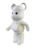 Bearbrick Точка Белый 400% (28 см)