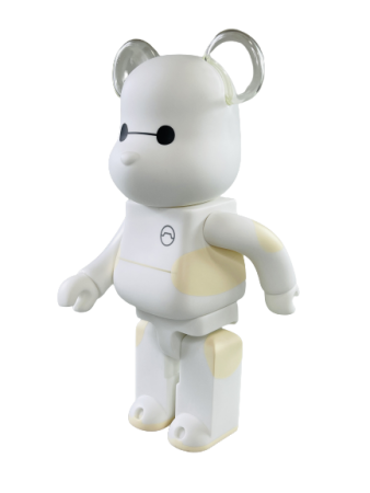 Bearbrick Точка Белый 400% (28 см)