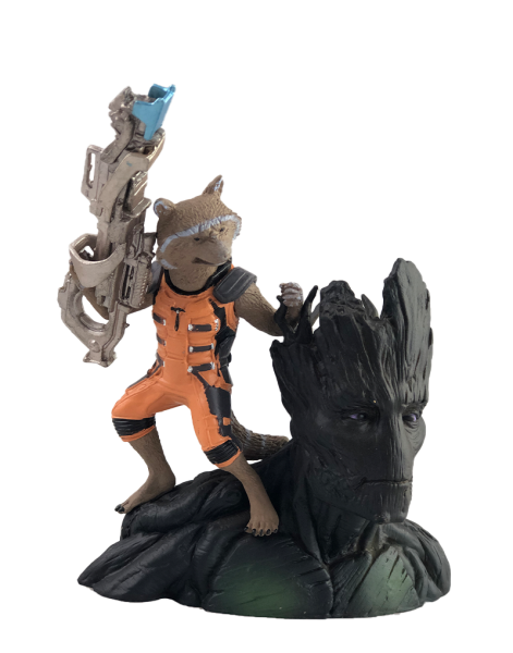 Фигурка Guardians Galaxy Rocket Raccoon и Groot 14 см