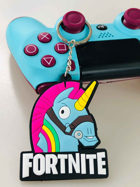 Єдиноріг Фортнайт (Брелок селіконовий )