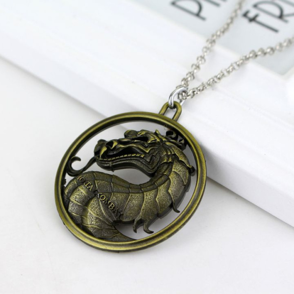 Подвеска Mortal Kombat Золото
