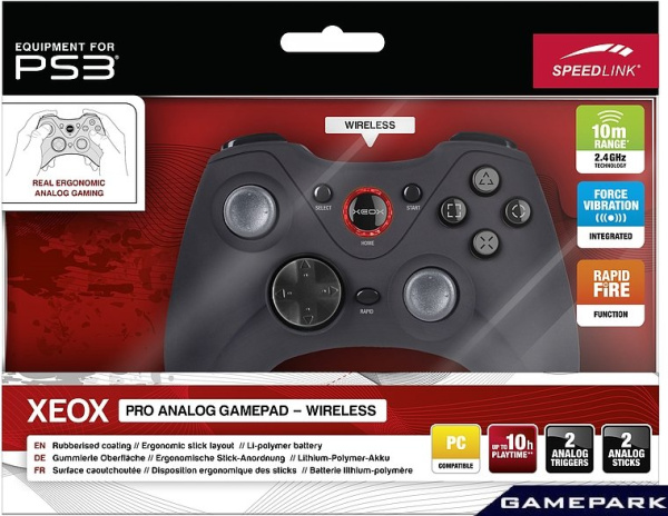 Controller Wireless XEOX Pro Analog (PS3)