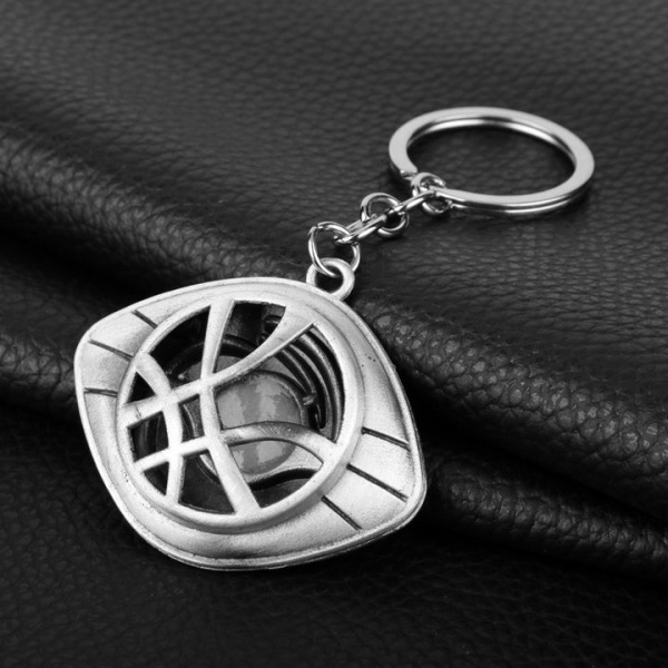 Брелок Глаз Агамотто медальон Доктора Стрэнджа Серебро