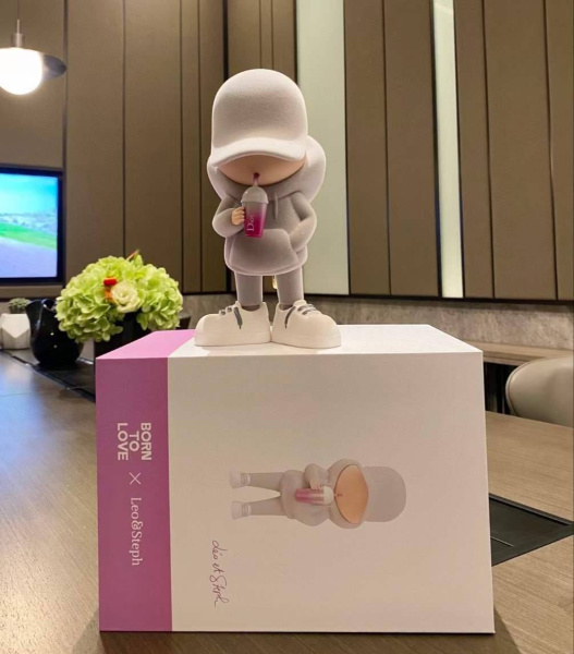 Фігурка leo & Steph 4 Kid Cup Sculpture Gray сірий (25 см)