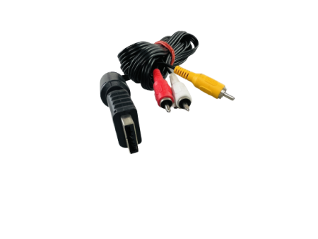 Фирменный кабель PS2 AV 2.5м Б/У