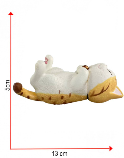 Фигурка Котик Лежачий 5 см N6