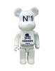 Bearbrick Neighborhood №1 Tokyo White ver. 400% 28 см