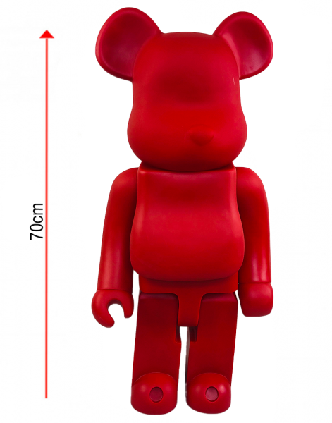 Bearbrick Red (Червоний Матовий) 1000% (70 см)