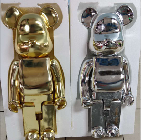 Bearbrick Silver (Серебро) 1000% (70 см)