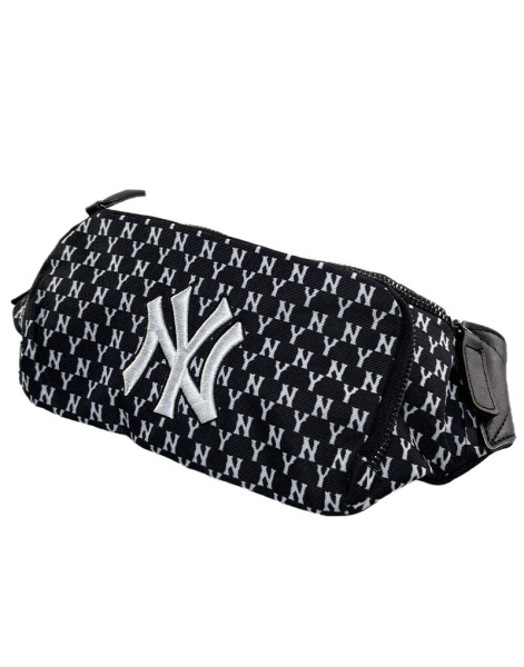 Сумка-Бананка Принт (Черная)