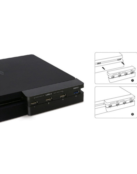 Внешний USB-HUB+Охлаждение для PS4 SLIM TP4-896