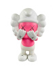 Kaws x The Smurf Companion виниловая фигурка Смурфики (Розовый) - 21 см