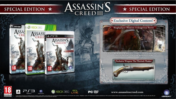 Assassin's Creed 3 Специальное Издание (PS3)
