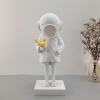 Banksy Deep Sea Diver Figure біла із золотою пташкою (Фігурка) - 30см